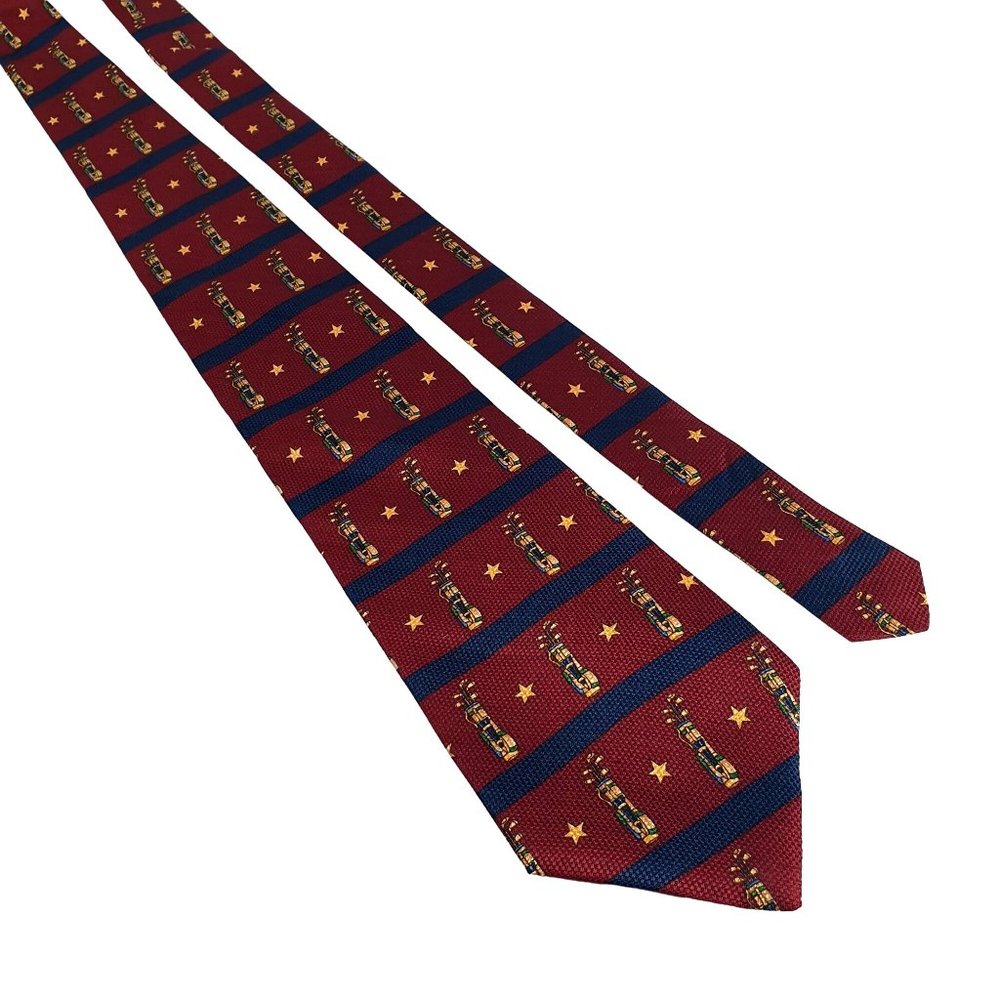 Tommy Hilfiger Golf Vintage Men Necktie Tie Designer Accessory Work Dad Gift